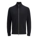 блуза,мъжки,пуловери,jack,&,jones,perfect,plus,size,full,zip,sweater,black