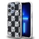 други,аксесоари,dkny,pc,tpu,checkered,pattern,iphone,14,pro,max,phone,case,black,(black)