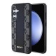 други,аксесоари,dkny,pu,leather,checkered,pattern,magsafe,samsung,galaxy,s24+,phone,case,black,(black)