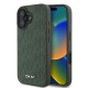 други,аксесоари,dkny,pu,leather,grid,pattern,magsafe,iphone,16,phone,case,green,(green)