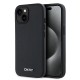 други,аксесоари,dkny,pu,leather,metal,logo,magsafe,iphone,13,phone,case,black,(black,silver)