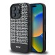 други,аксесоари,dkny,pu,leather,repeat,pattern,bottom,stripe,magsafe,iphone,16,pro,phone,case,black,(black)