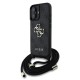 други,аксесоари,guess,pu,4g,metal,logo,crossbody,strap,iphone,16,phone,case,black,(black)
