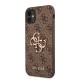 други,аксесоари,guess,pu,4g,metal,logo,iphone,11,phone,case,brown,(brown)