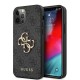 други,аксесоари,guess,pu,4g,metal,logo,iphone,12,pro,max,phone,case,grey,(grey)