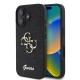 други,аксесоари,guess,pu,fixed,glitter,4g,metal,logo,iphone,16,phone,case,black,(black)