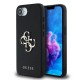 други,аксесоари,guess,pu,grained,4g,metal,logo,iphone,16e,phone,case,black,(black)
