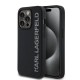 други,аксесоари,karl,lagerfeld,3d,rubber,glitter,logo,iphone,14,pro,phone,case,black,(black)