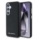 други,аксесоари,karl,lagerfeld,pu,saffiano,metal,logo,and,frame,samsung,galaxy,s25+,phone,case,black,(black)