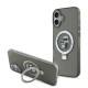 други,аксесоари,karl,lagerfeld,ringstand,karl,and,choupette,magsafe,iphone,16,plus,phone,case,clear,(black)
