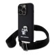 други,аксесоари,karl,lagerfeld,saffiano,crossbody,strap,metal,karl,and,choupette,iphone,15,pro,phone,case,black,(black)