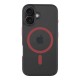 други,аксесоари,tactical,magforce,hyperstealth,2.0,iphone,16,phone,case,grey,(black,red)