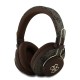 слушалки,слушалки,guess,pu,4g,metal,logo,enc,wireless,headphones,brown