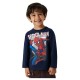тениска,детски,тениски,name,it,juice,spiderman,long,sleeve,t,shirt,navy,blazer,(blue)