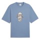 тениска,мъжки,тениски,puma,graphic,fest,boxy,short,sleeve,t,shirt,cool,blue,(blue)