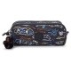 канцеларски,принадлежности,kipling,gitroy,pencil,case,neon,skate,(black)