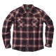 риза,с,дълъг,ръкав,мъжки,ризи,west,coast,choppers,outlaw,flannel,long,sleeve,shirt,red,grey,(multicolor)