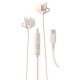 слушалки,слушалки,unico,ep2140,earphones,whitish,(white)