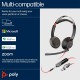 слушалки,слушалки,poly,8x231a6,earphones,black