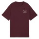 тениска,дамски,тениски,puma,class,relaxed,fit,short,sleeve,t,shirt,ruby,shimmer,(red)