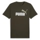 тениска,мъжки,тениски,puma,ess,2,color,no,1,short,sleeve,t,shirt,dark,olive,(green)