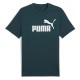 тениска,мъжки,тениски,puma,ess,no,1,logo,short,sleeve,t,shirt,green,terrain,(green)