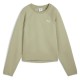 блуза,дамски,блузи,puma,evostripe,comfort,short,sweatshirt,green,(lux,army)