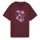 тениска,дамски,тениски,puma,graphic,relaxed,energy,short,sleeve,t,shirt,ruby,shimmer,(purple)