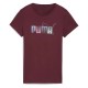 тениска,дамски,тениски,puma,graphic,stacked,short,sleeve,t,shirt,ruby,shimmer,(purple)