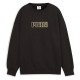 блуза,дамски,блузи,puma,maximal,metallic,oversized,sweatshirt,black,(puma,black)