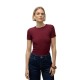 тениска,дамски,тениски,vero,moda,awirwina,short,sleeve,t,shirt,zinfandel,(red)