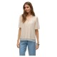 тениска,дамски,тениски,vero,moda,leah,short,sleeve,t,shirt,beige,(pumice,stone)