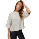 блуза,дамски,пуловери,дамски,плетени,дрехи,vero,moda,lefile,3,4,sweater,grey,(light,grey,melange)