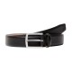 колан,колани,selected,carl,classic,grain,leather,belt,black