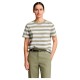 тениска,дамски,тениски,selected,essential,striped,boxy,short,sleeve,t,shirt,vetiver,bright,white,wide,(green)