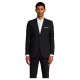 сако,мъжки,сака,selected,oasis,linen,slim,blazer,black
