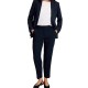 панталони,дамски,панталони,selected,rita,ria,crop,fit,dress,pants,blue