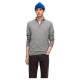 блуза,мъжки,пуловери,selected,tray,half,zip,sweater,grey,(medium,grey,melange)