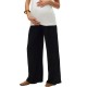 панталони,дамски,панталони,mamalicious,lucy,wide,rib,maternity,pants,black,(black)