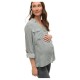 риза,с,дълъг,ръкав,дамски,блузи,дамски,ризи,vero,moda,bumpy,maternity,long,sleeve,shirt,grey,(laurel,wreath,snow,white)
