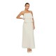 рокля,дамски,поли,и,рокли,vila,chiffan,pleat,sleeveless,dress,beige