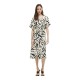 рокля,дамски,поли,и,рокли,vila,clo,short,sleeve,midi,dress,beige