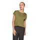 шапка,дамски,блузи,дамски,ризи,vila,ellette,short,sleeve,blouse,capulet,olive,(green)