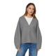 жилетка,дамски,пуловери,дамски,плетени,дрехи,vila,juice,loose,cardigan,medium,grey,melange,(grey)