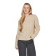 блуза,дамски,пуловери,дамски,плетени,дрехи,vila,lou,sweater,beige,(feather,gray)