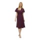 рокля,дамски,поли,и,рокли,vila,lovie,wrap,short,sleeve,midi,dress,fig,(purple)