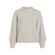 блуза,дамски,пуловери,дамски,плетени,дрехи,vila,nikolina,sweater,super,light,natural,melan,(beige)