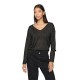 блуза,дамски,пуловери,дамски,плетени,дрехи,vila,novy,v,neck,sweater,black,(black,beauty)