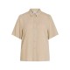 риза,с,къс,ръкав,дамски,блузи,дамски,ризи,vila,pricil,short,sleeve,shirt,beige,(feather,gray)