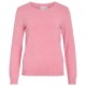 блуза,дамски,пуловери,дамски,плетени,дрехи,vila,ril,sweater,sangria,sunset,melange,(pink)